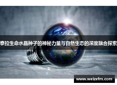 泰拉生命水晶种子的神秘力量与自然生态的深度融合探索